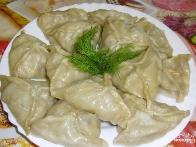 Рецепт мантов с тыквой и мясом