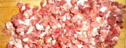 манты с тыквой и мясом. Шаг 5