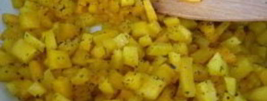 манты с тыквой постные. Шаг 5