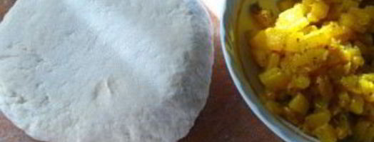 манты с тыквой постные. Шаг 6