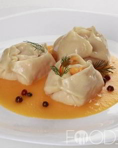 Манты с тыквой