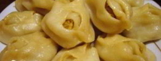 манты со свининой и тыквой. Шаг 5