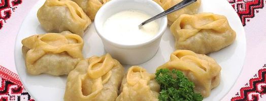 манты в мантоварке. Шаг 9