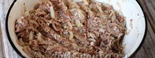 манты в мультиварке. Шаг 4