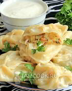 Овощные манты