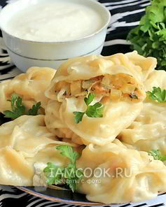 Овощные манты