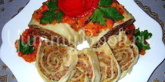 Паровой рулет Ханум