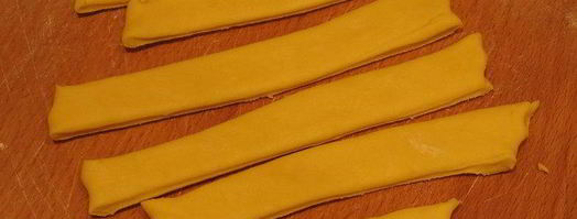 постные манты рыбки с кальмарами. Шаг 8