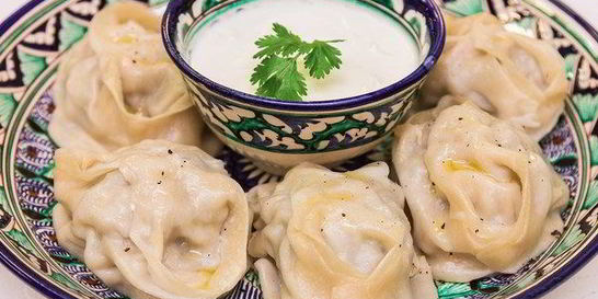 Сочные манты с мясной начинкой