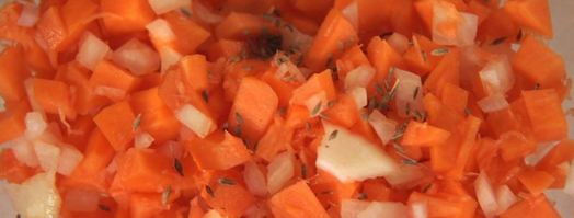 зеленые манты с тыквой. Шаг 4