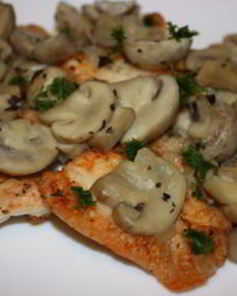 Деревенская курица по-французски