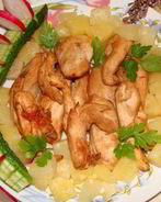 Филе курицы по-французски