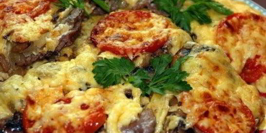 Говядина по-французски с картофелем в духовке