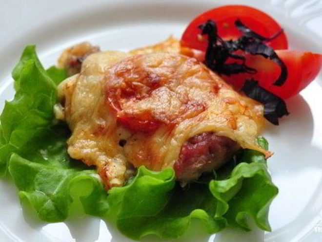 Рецепт говядины по-французски с помидорами