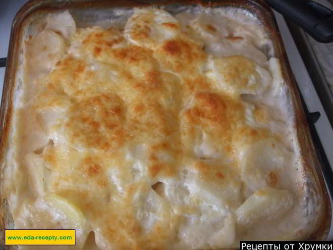 Рецепт картофеля и свинина по-французски