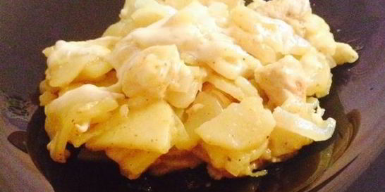 Картофель по-французски на сковороде