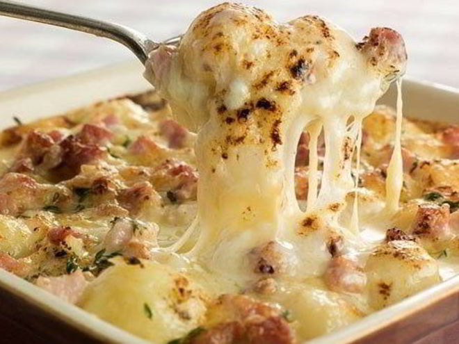 Рецепт картофеля по-французски под сыром