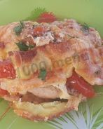 Картофель по-французски с индейкой