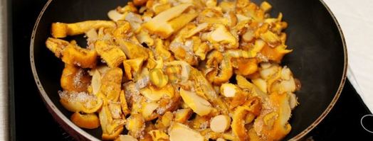 картошка по-французски с грибами лисичками в духовке. Шаг 3