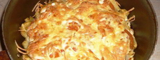 картошка по-французски с курицей. Шаг 12