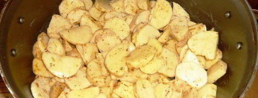 картошка по-французски с курицей. Шаг 4