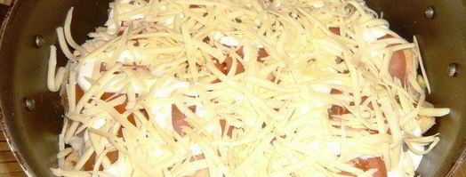 картошка по-французски с курицей. Шаг 9