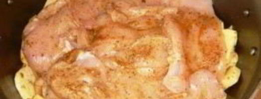 курица по-французски с картошкой. Шаг 4