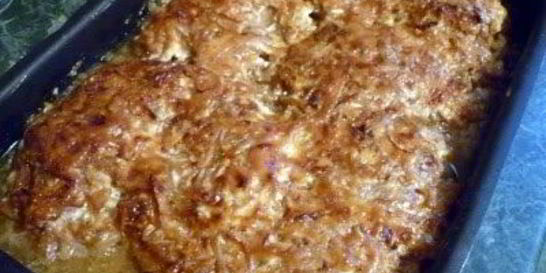 Мясо по-французски без сыра