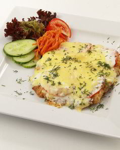 Мясо по-французски из фарша в духовке