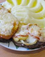 Мясо по-французски из говядины с грибам в духовке