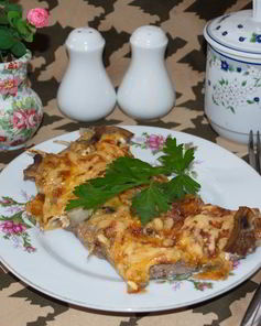 Мясо по-французски из говядины