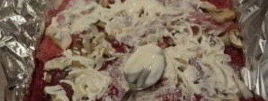 мясо по-французски из говядины. Шаг 5