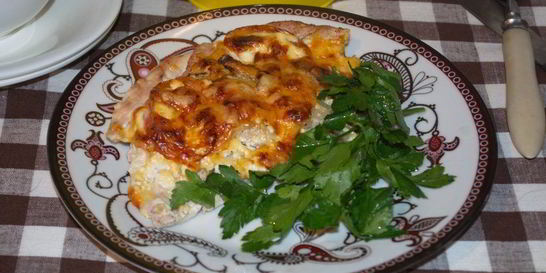 Мясо по-французски из куриного филе