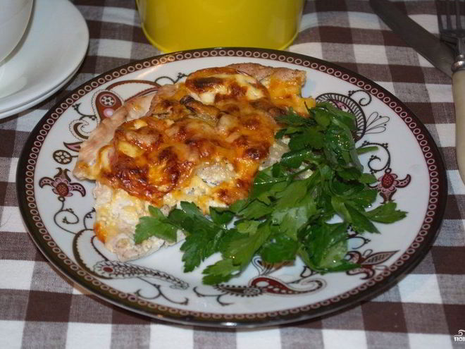 Рецепт мяса по-французски из куриного филе