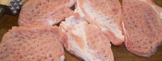 мясо по-французски классически в духовке с картошкой. Шаг 8