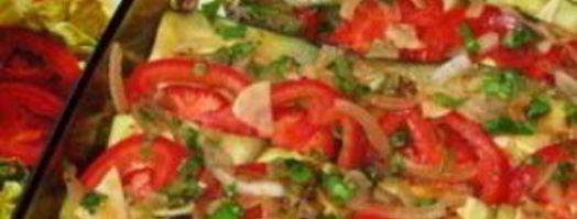 мясо по-французски с баклажанами. Шаг 7