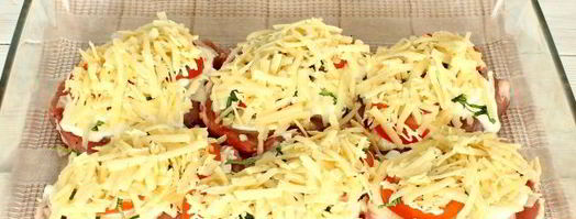 мясо по-французски с помидорами. Шаг 7