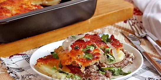 Мясо по-французски в духовке