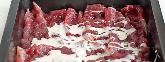 мясо по-французски в духовке. Шаг 13