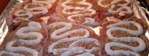 мясо по-французски в фольге с грибами. Шаг 5