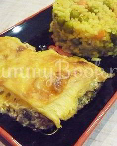 Мясо с ананасом по-французским мотивам