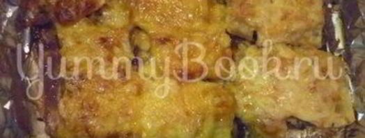 мясо с ананасом по-французским мотивам. Шаг 16