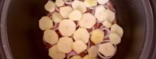 свинина по-французски в мультиварке. Шаг 5