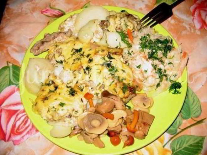 Рецепт свинины по-французски