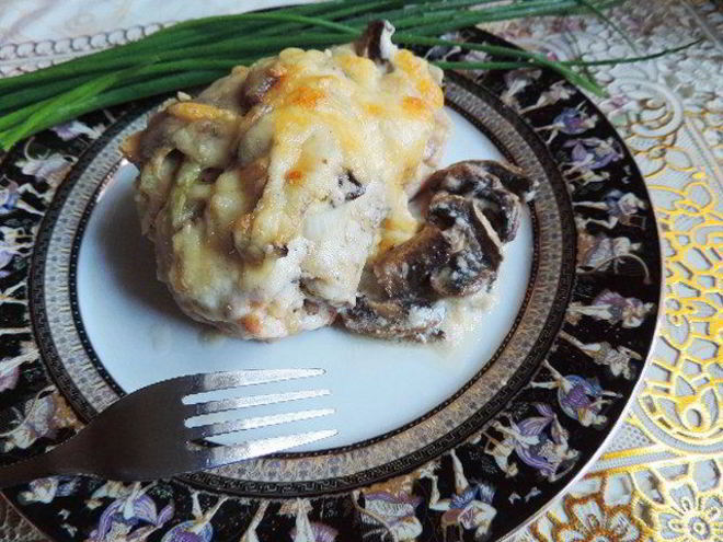 Рецепт запеченных куриных окорочка по-французски