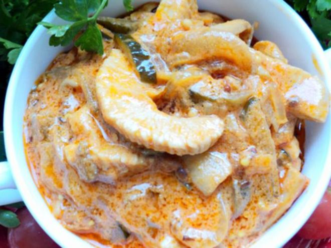 Рецепт бефстроганова с кроликом и шампиньонами