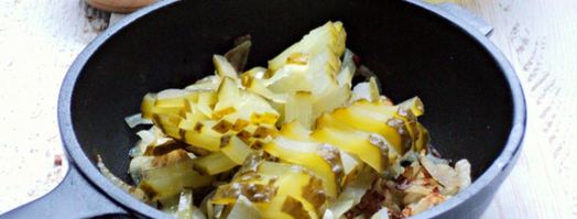 бефстроганов с кроликом и шампиньонами. Шаг 3