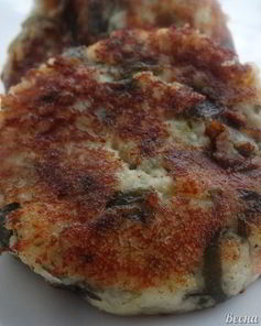 Биточки с морской капустой