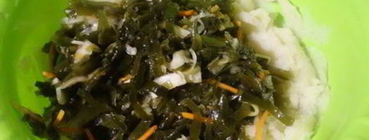 биточки с морской капустой. Шаг 5