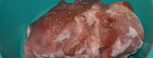 буженина с овощами и алычой. Шаг 4